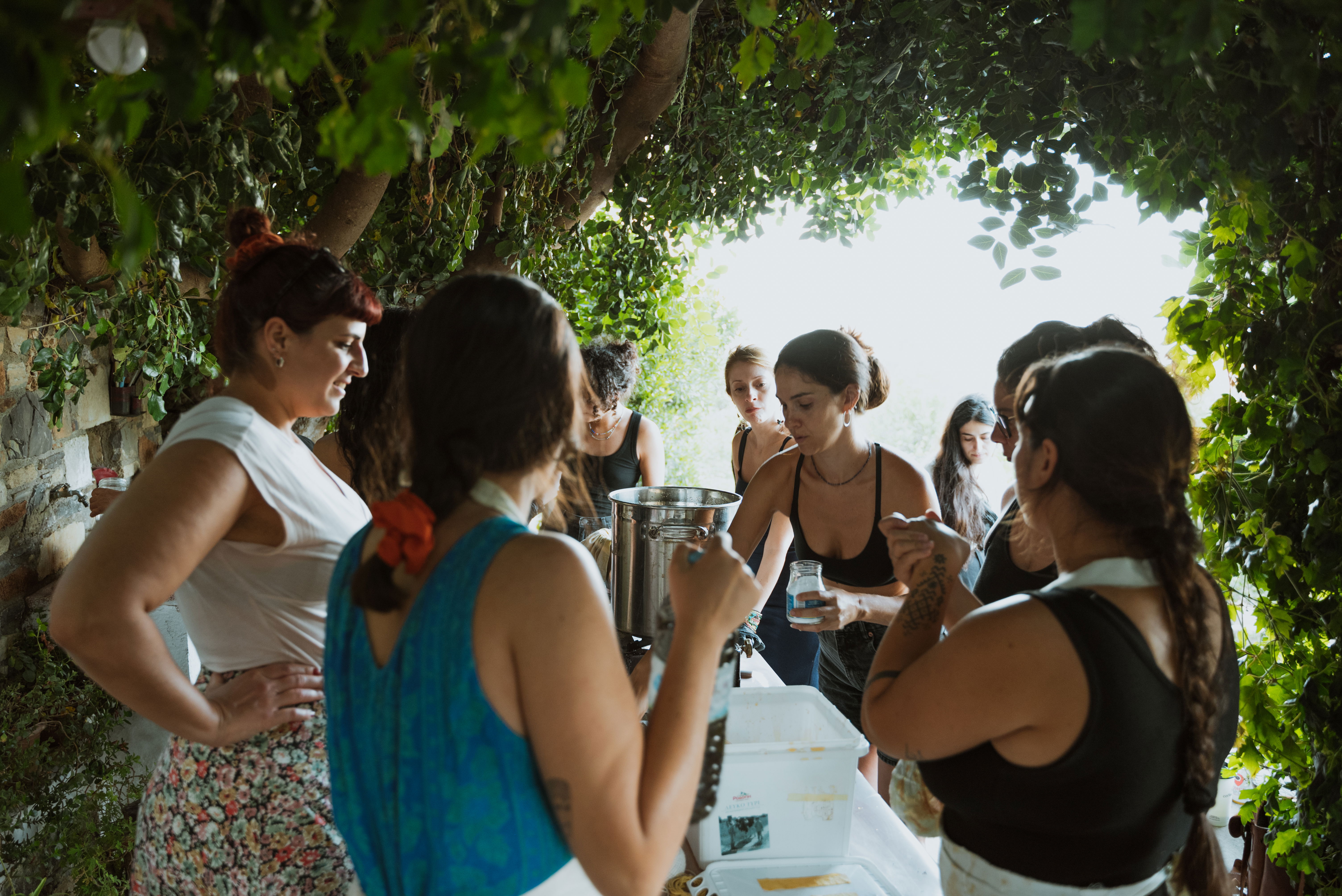 TEXTILE AND NATURAL DYEING WORKSHOP