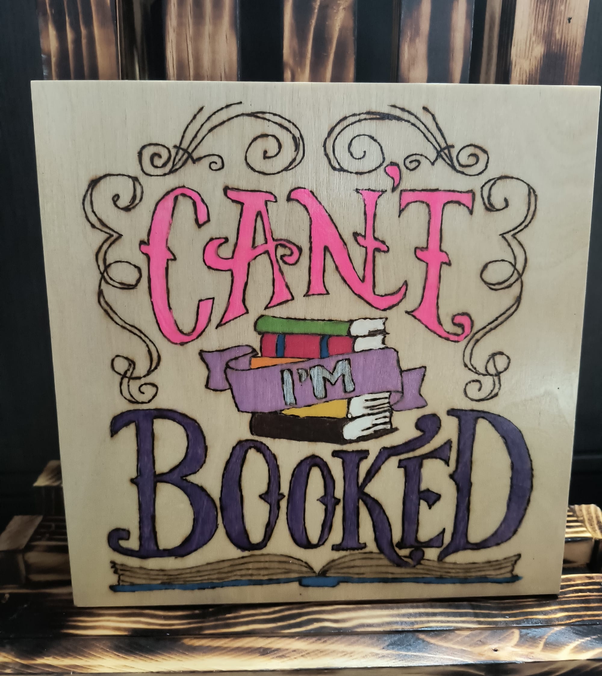 Can't I'm Booked ($15)