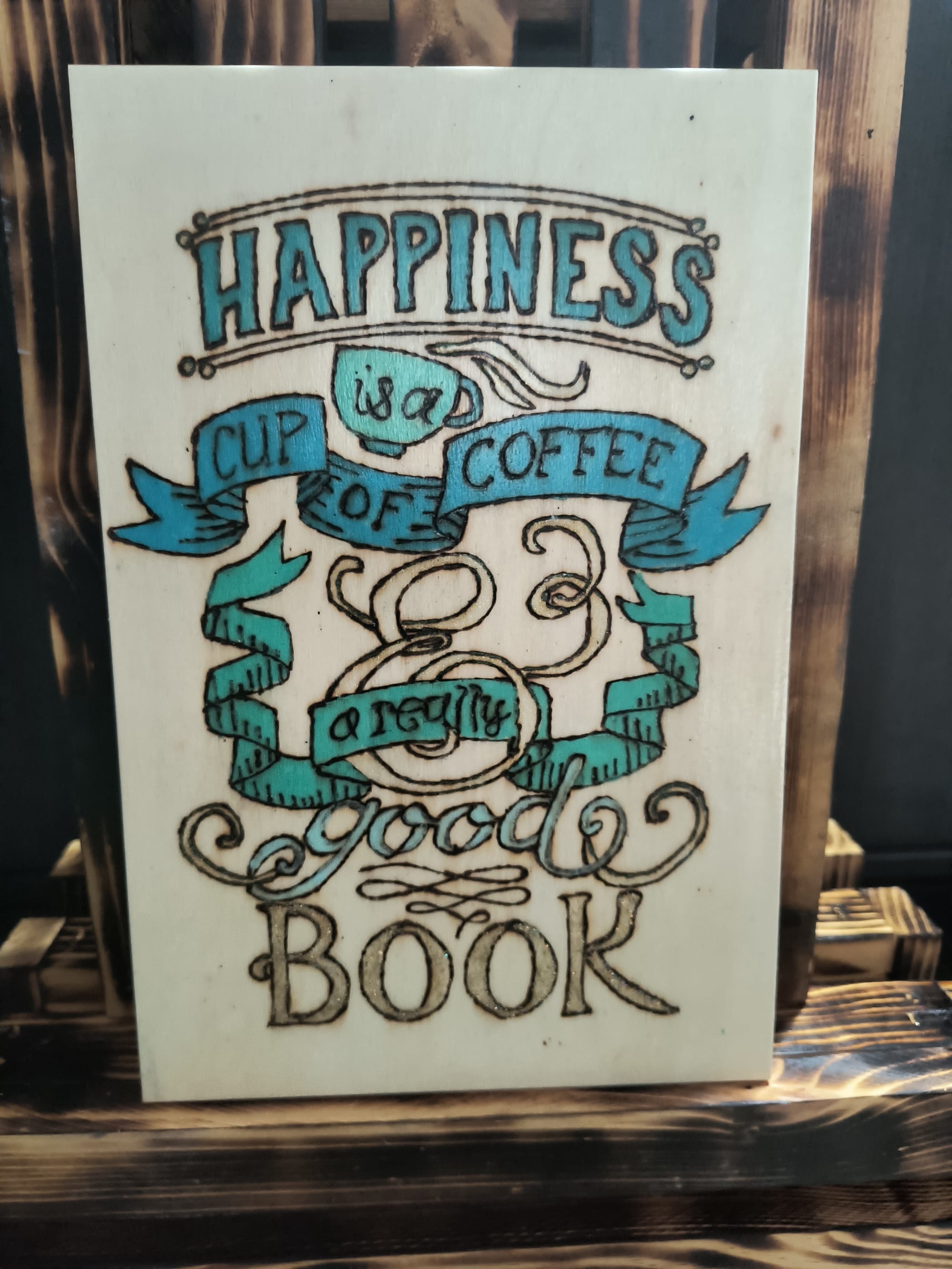 Cup Of Coffee & A Good Book ($15)