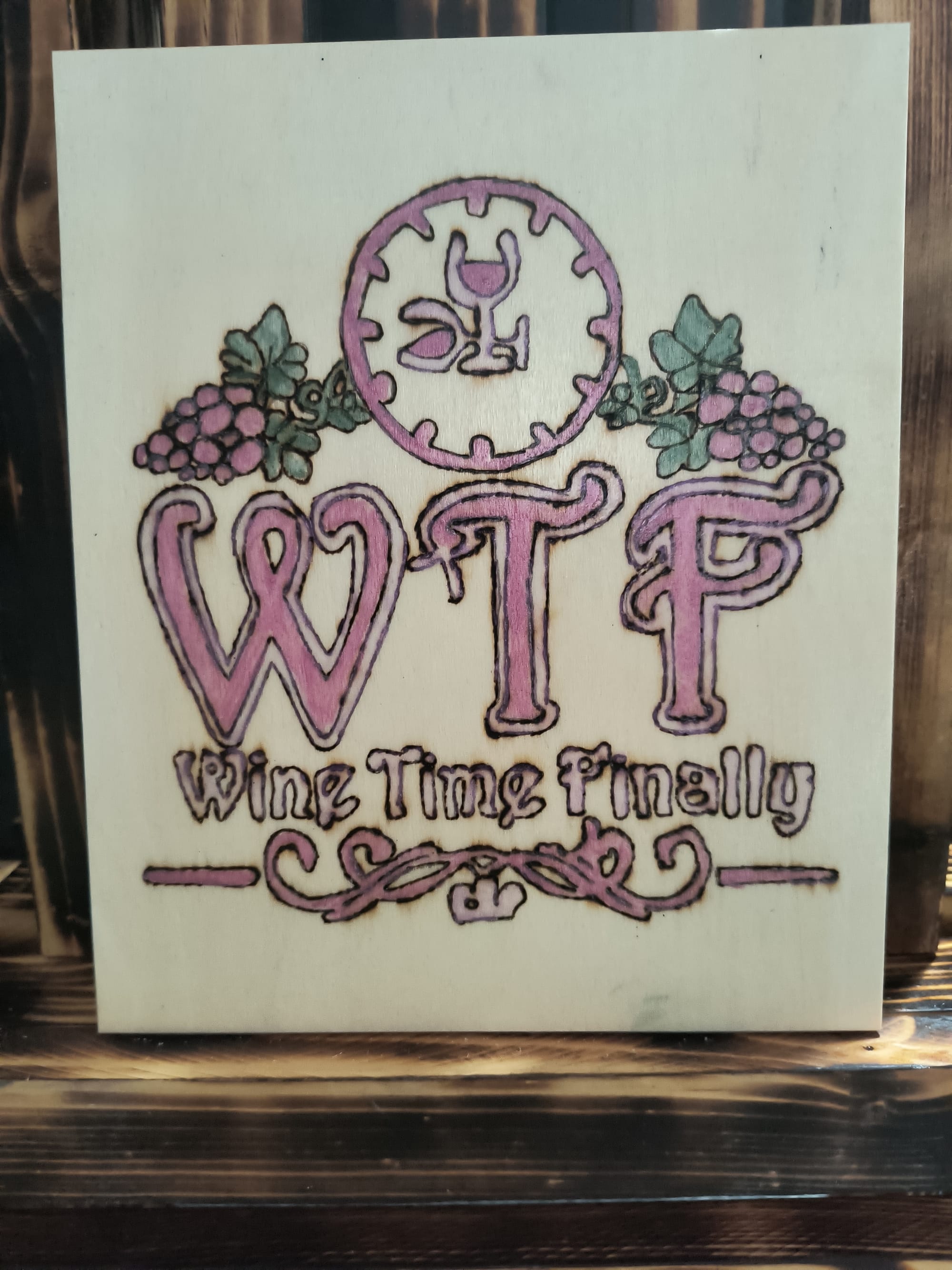 WTF Wine Time Finally ($15)