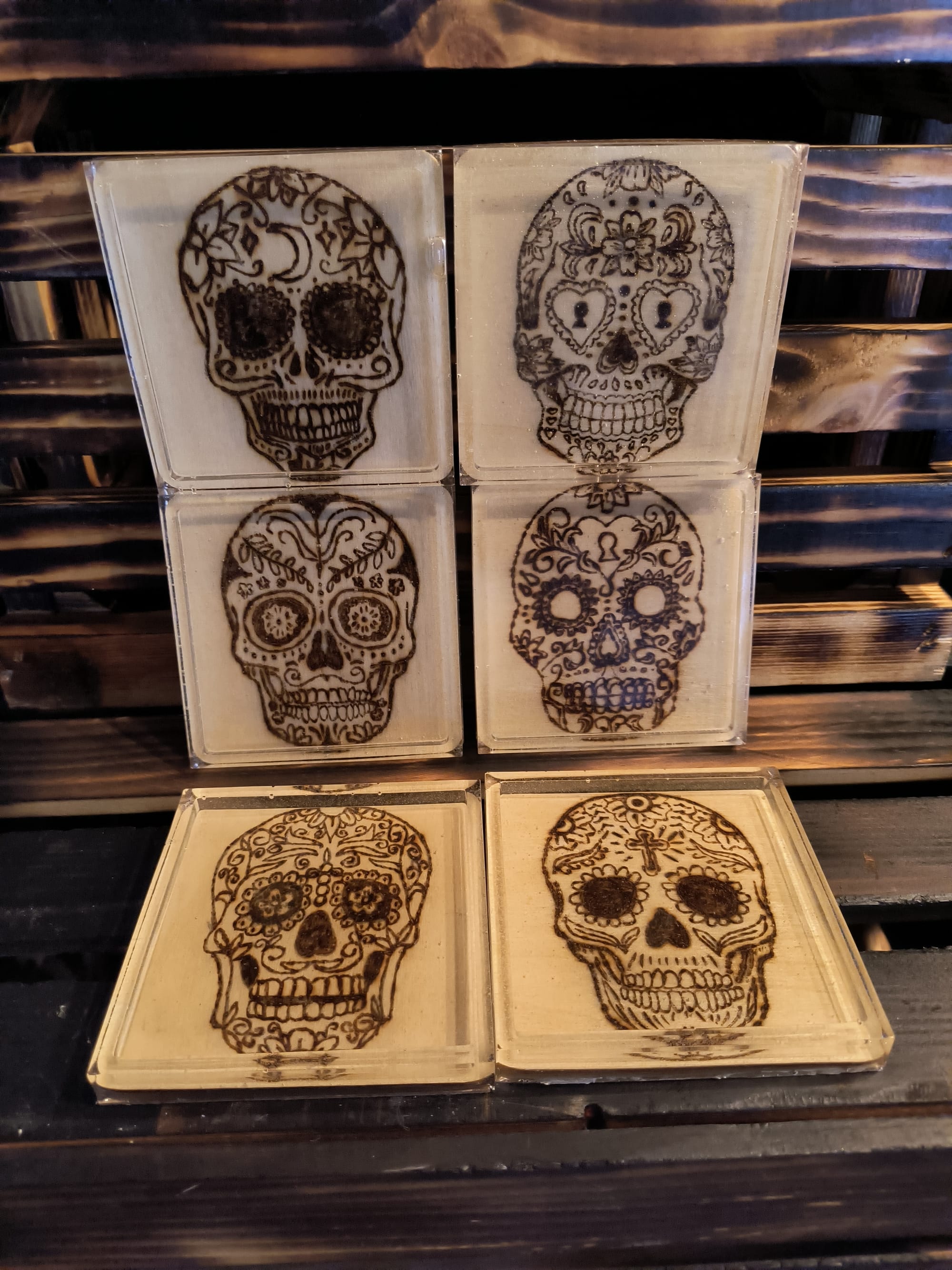 Sugar Skulls (Set of 4$20 Single $6)