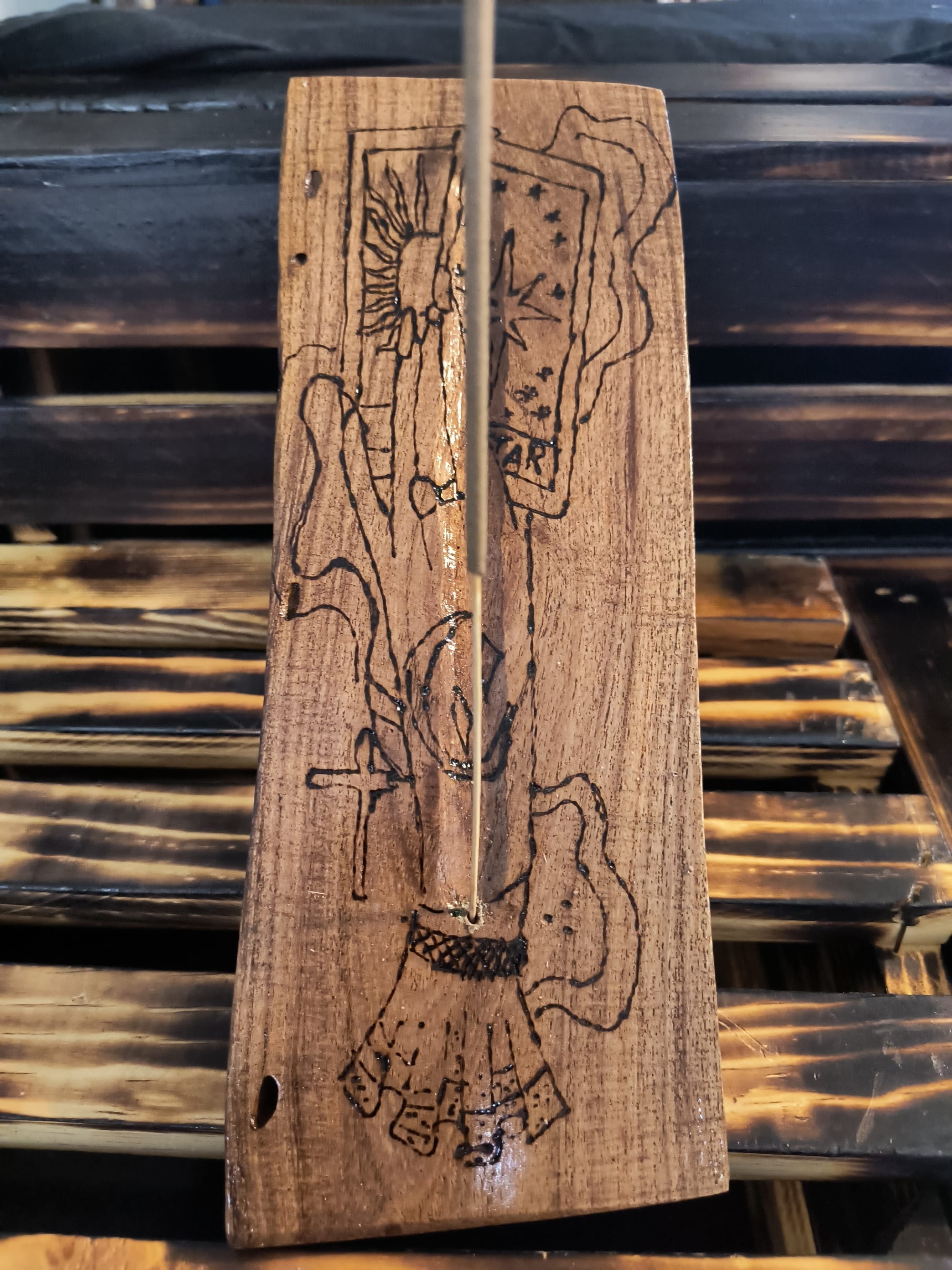Tarot Hand Incense Holder ($25)