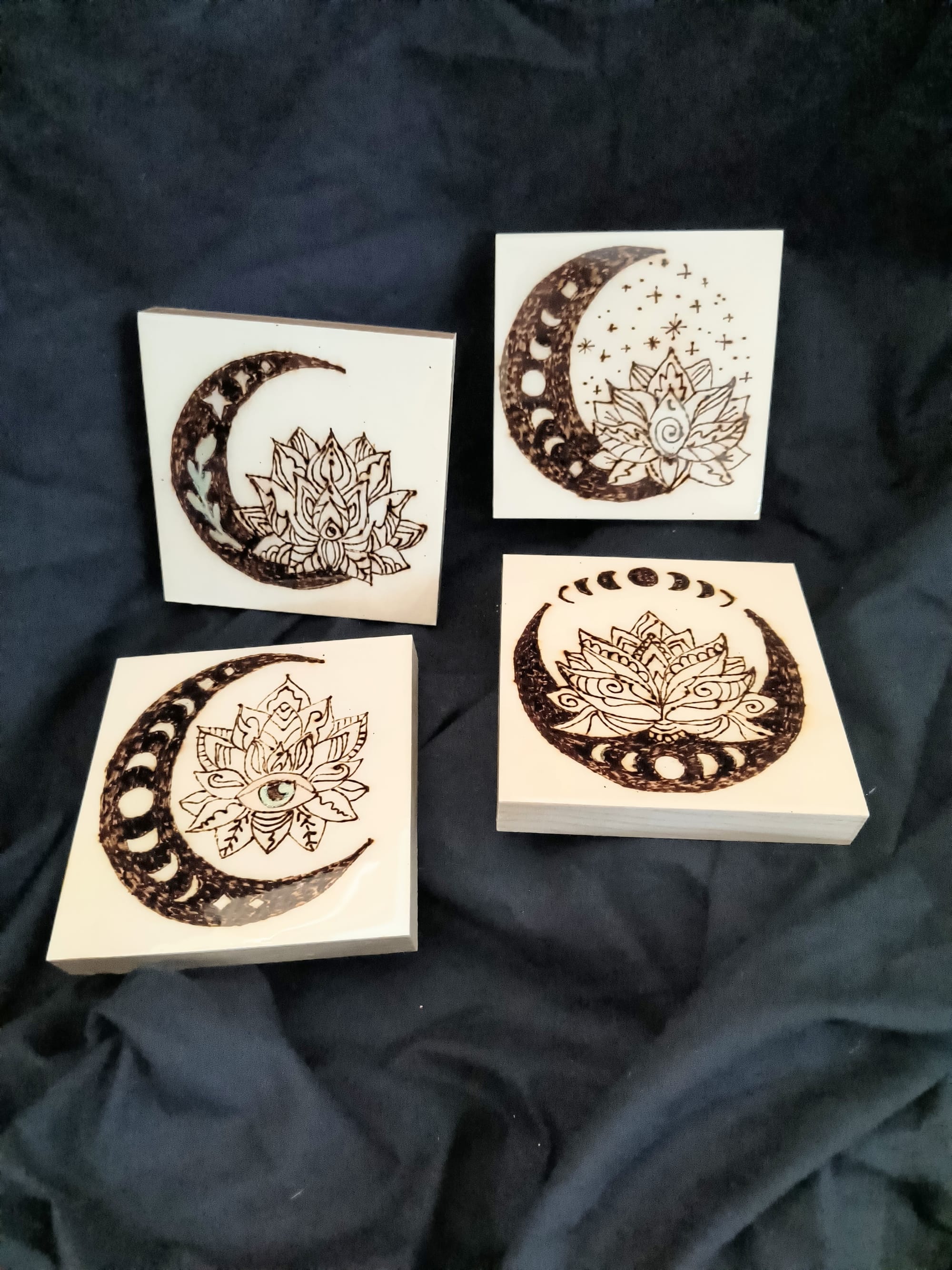 Crescent Moon Lotus (1 for $10 or 4 for $30)