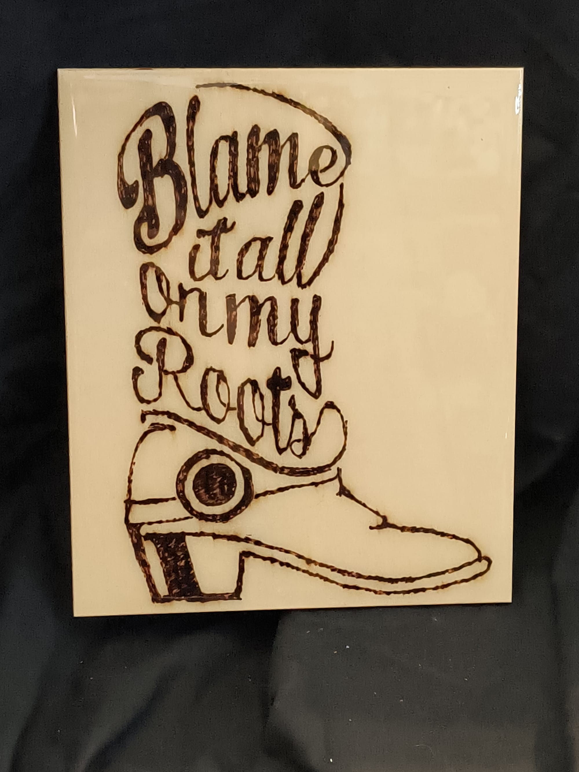 Blame It On My Roots ($10)