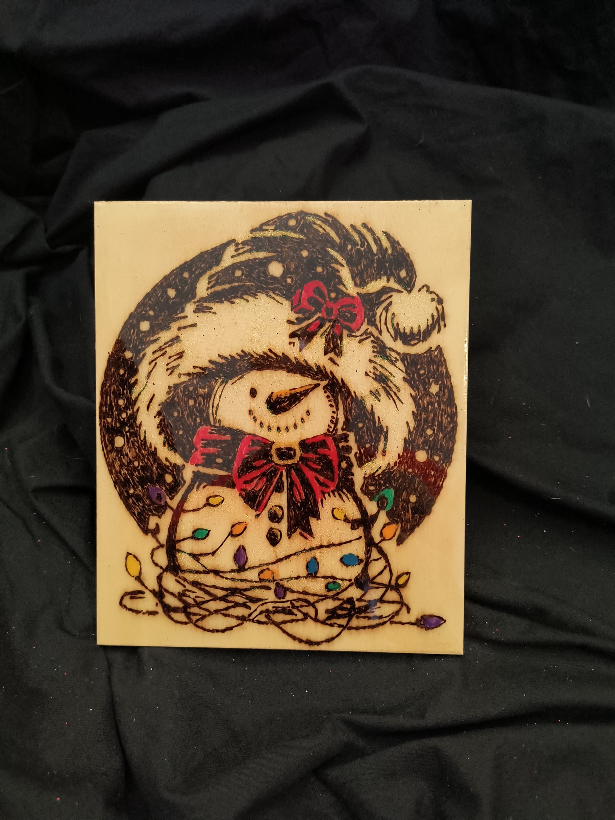 Tangled Snowman ($20)