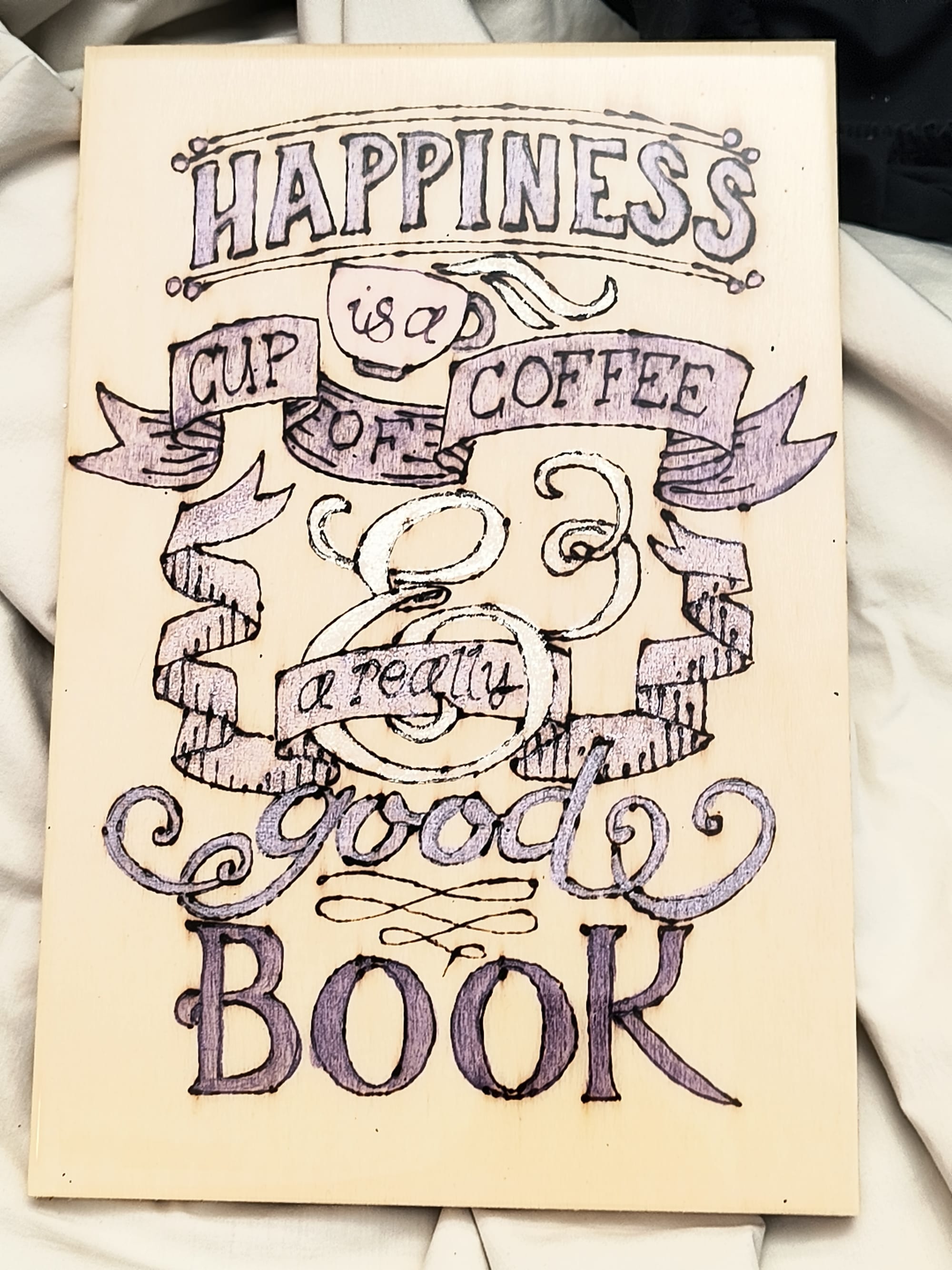 Cup of Coffee & A Good Book ($15)