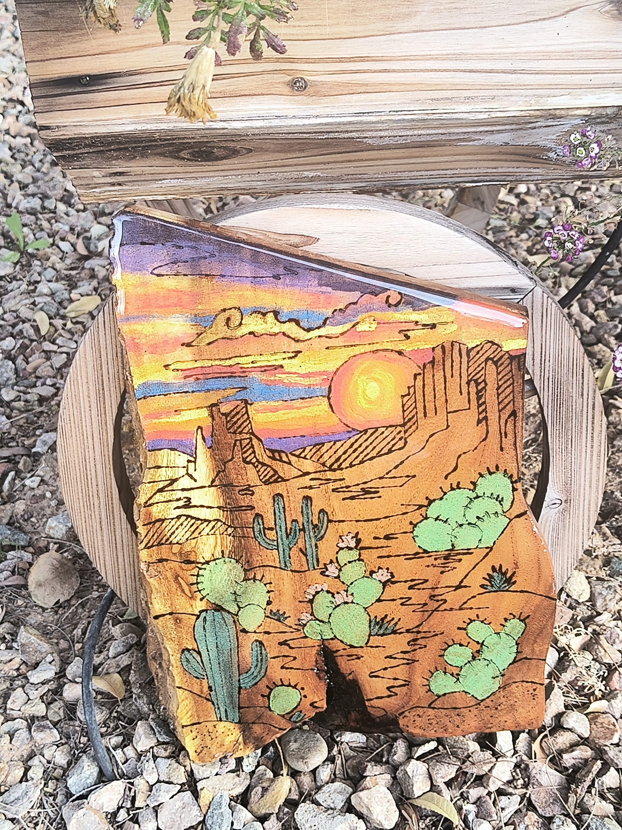 Monument Valley Sunset ($30)