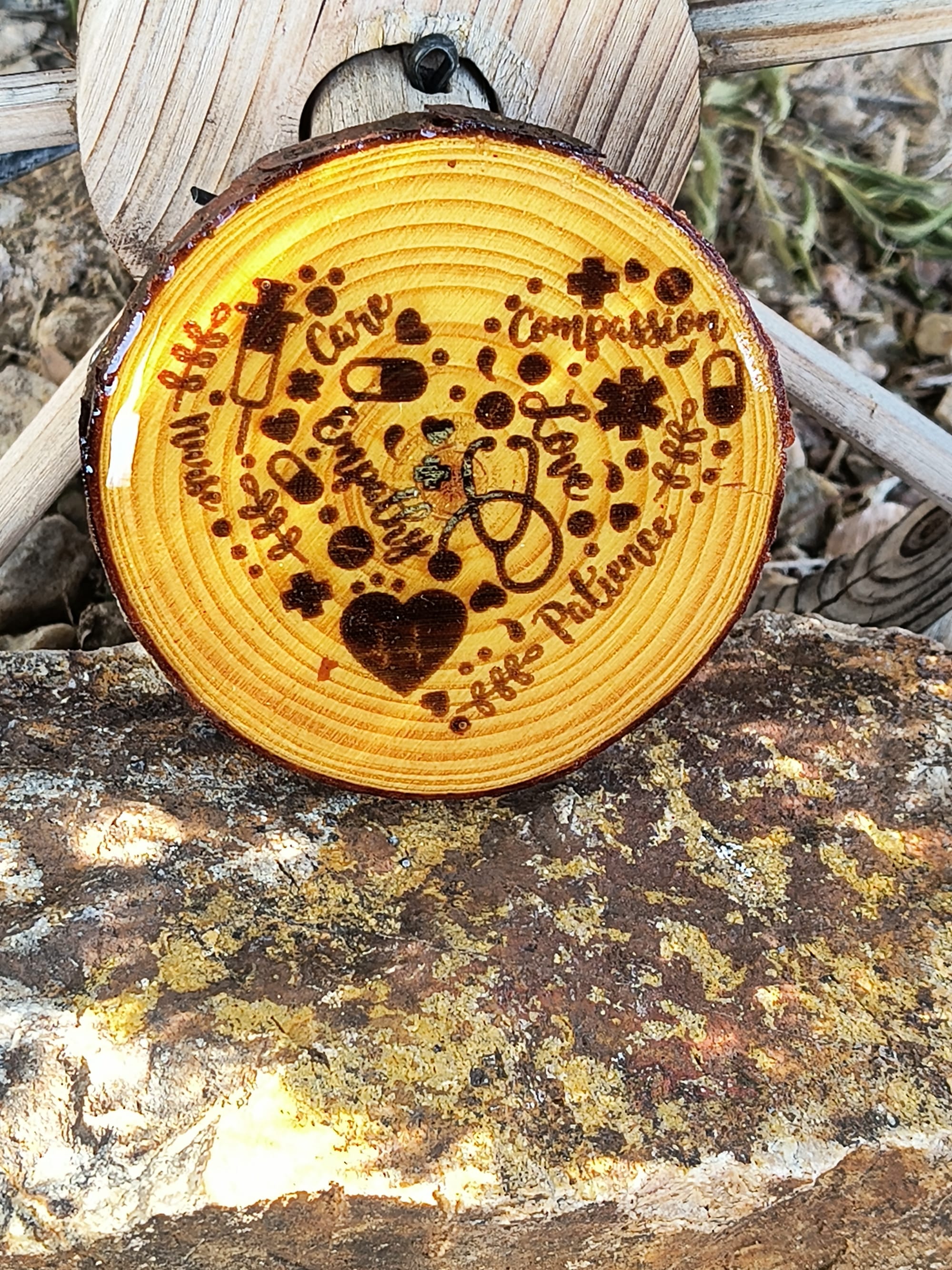 Nurse Heart ($12 for 3 $5 Single)