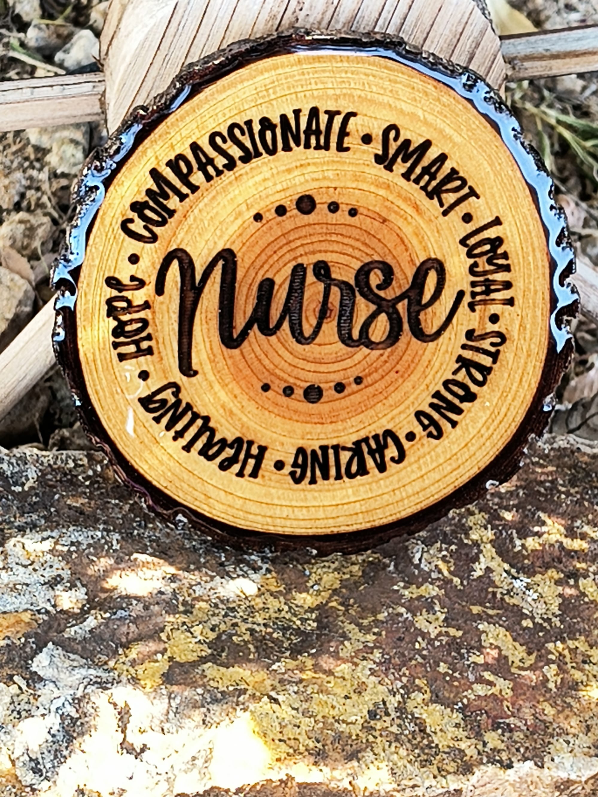 Nurse.Compassionate.Loyal ($12 for 3 $5 Single)
