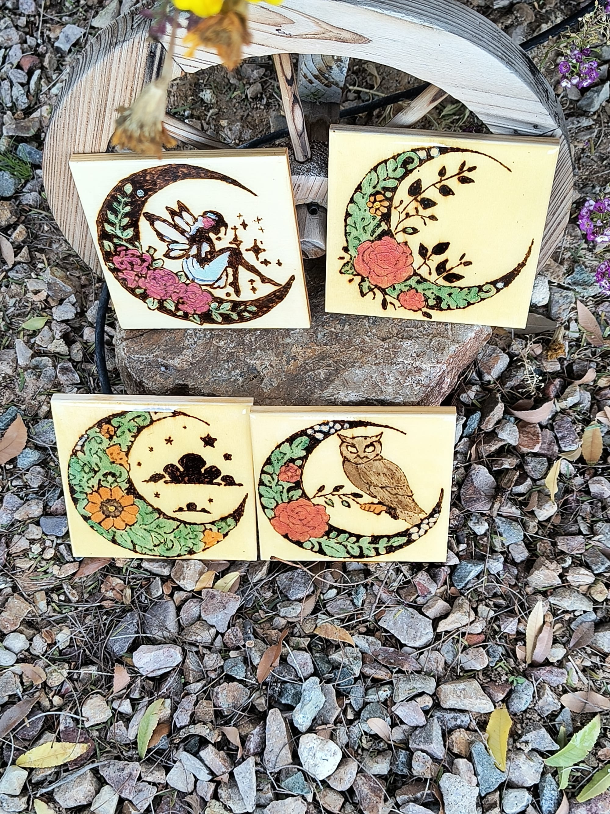 Crescent Moon Nature (1 for $10 or 4 for $30)