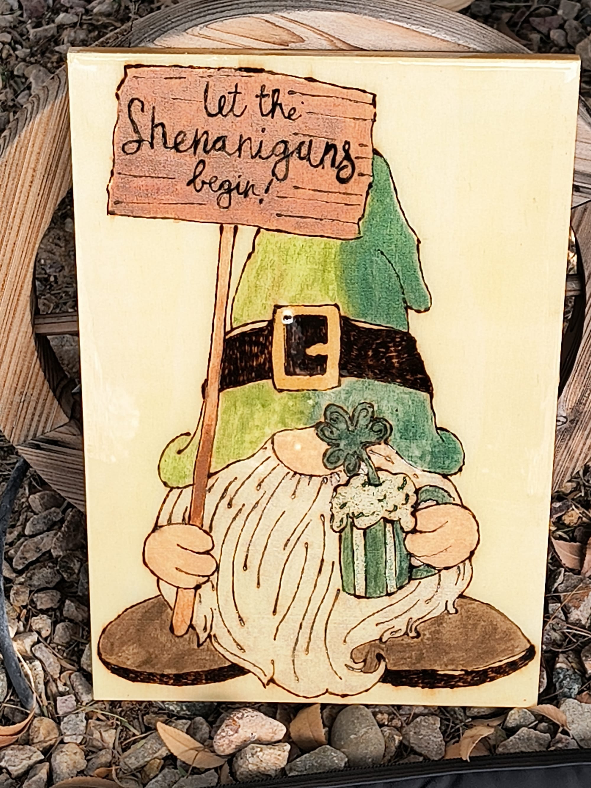 St. Paddy's Gnome ($20)