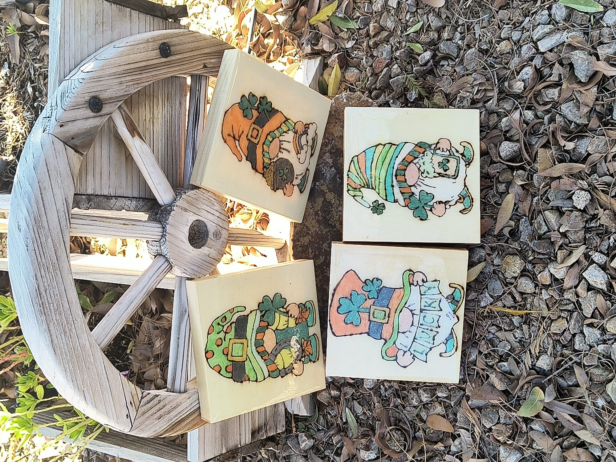 St. Parick's Gnomes ($10 ea or 4 for $30)