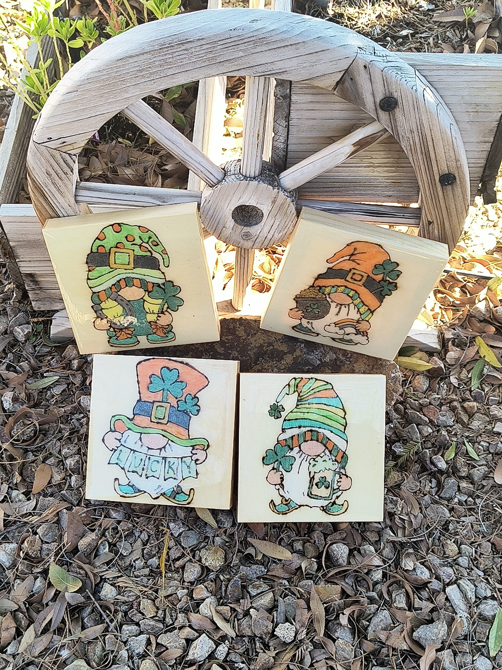 St. Parick's Gnomes ($10 ea or 4 for $30)