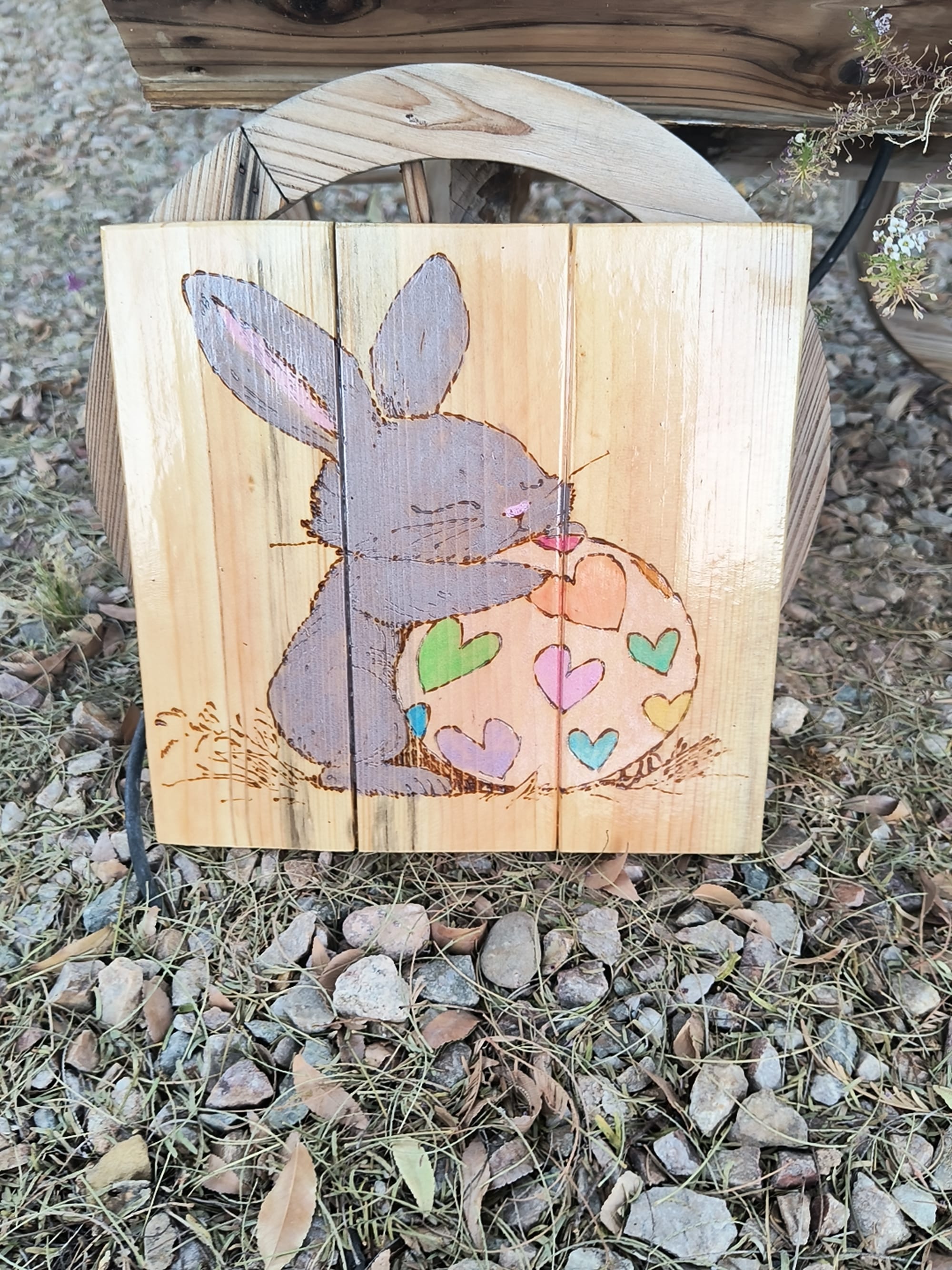 Easter Bunny With Egg ($30)