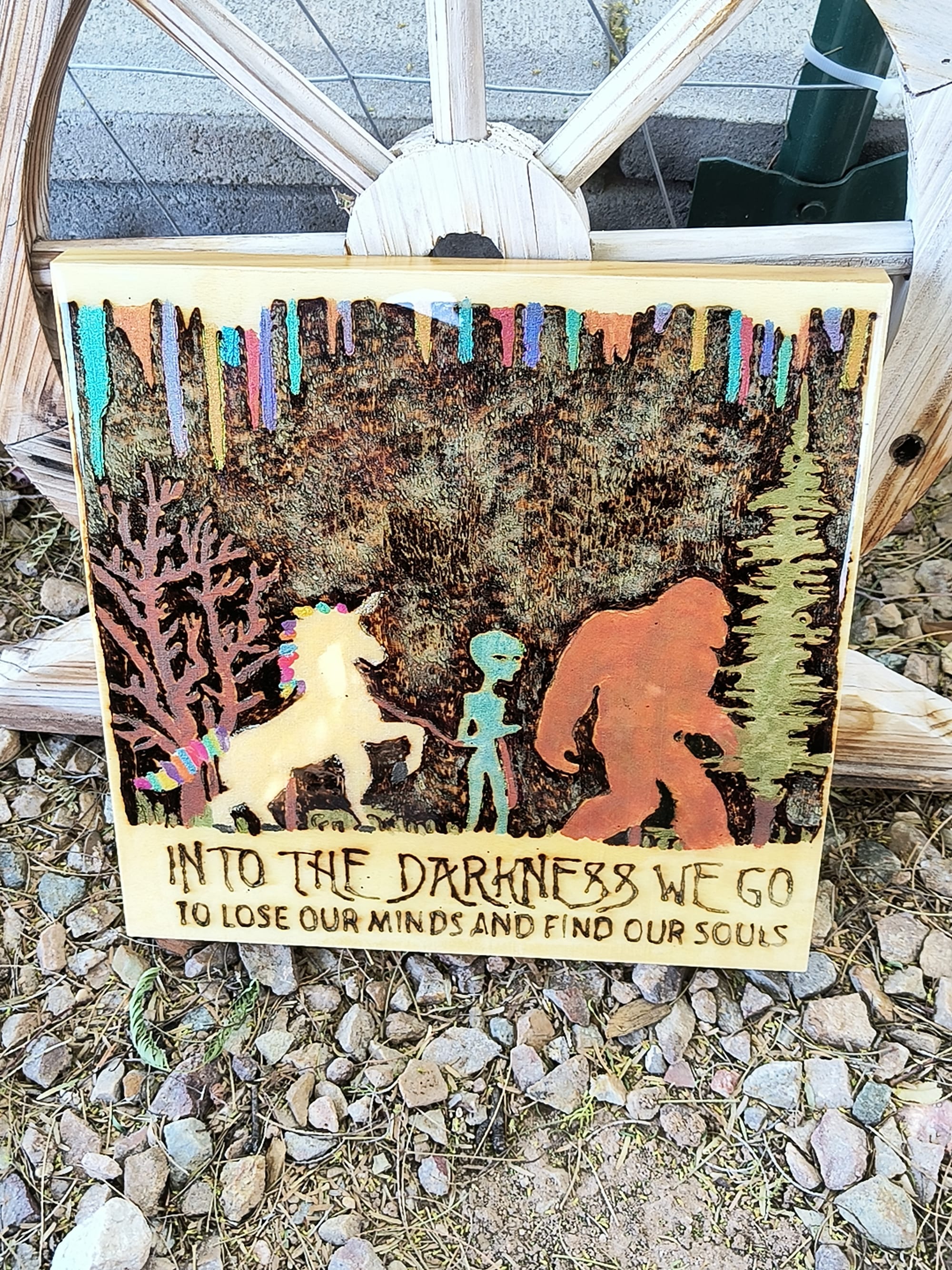 Glow In The Dark Fantasy Creaures ($20)