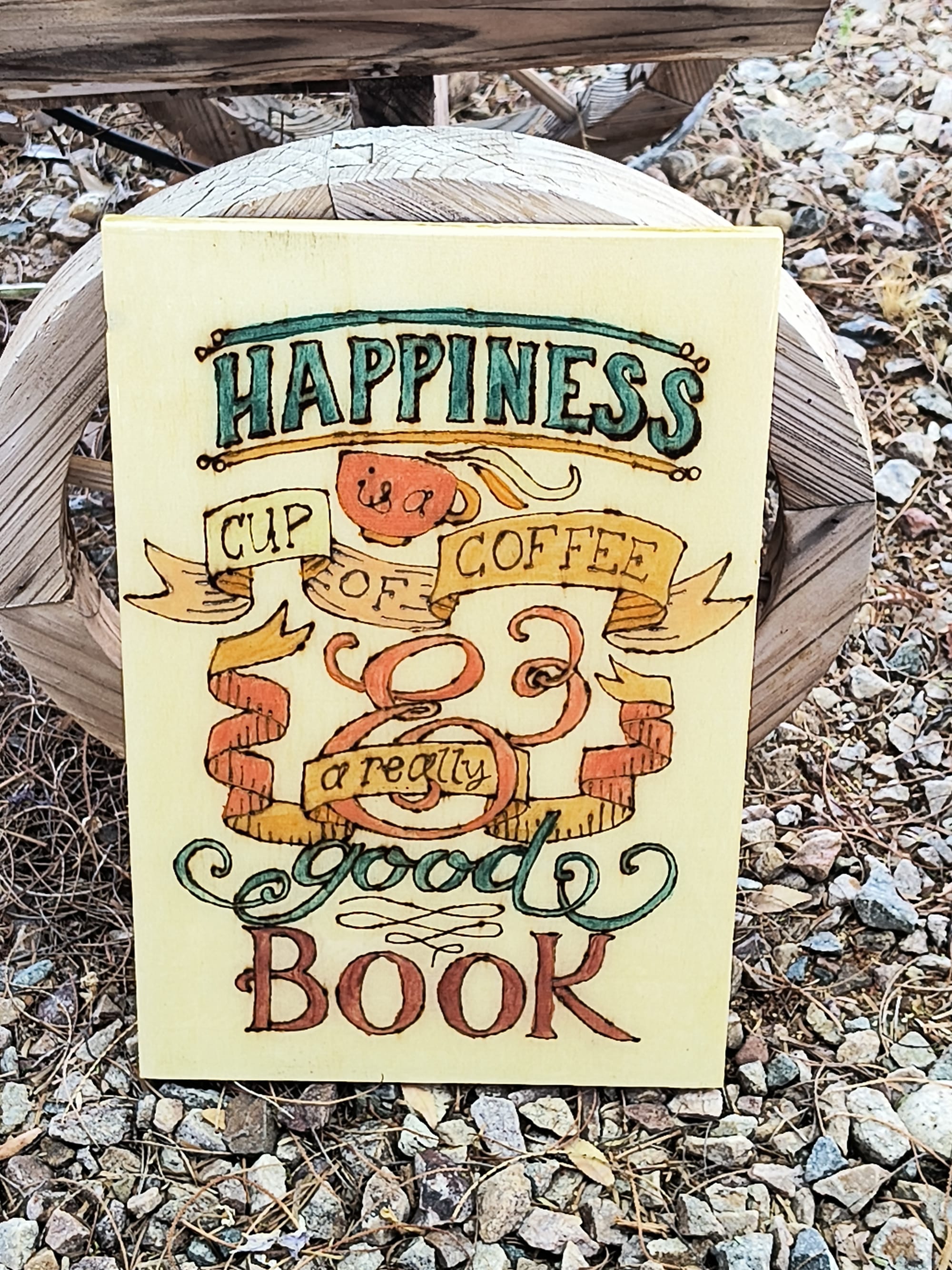 Cup of Coffee & A Good Book ($15)