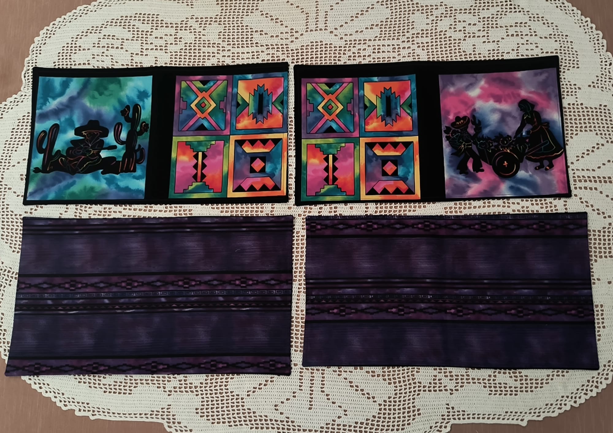 Fiesta & Desert Man Place Mats ($35)