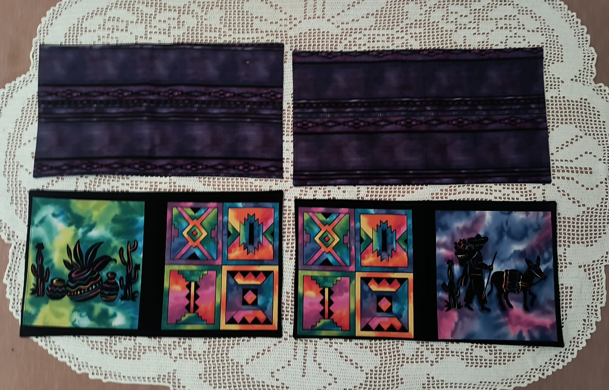 Fiesta & Desert Man Place Mats ($35)
