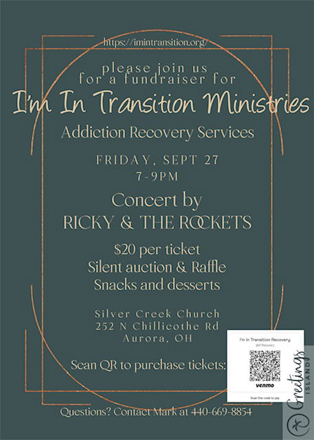Fundraiser For  I’m In Transition Ministries Addiction Recovery Services OPEN TO THE PUBLIC