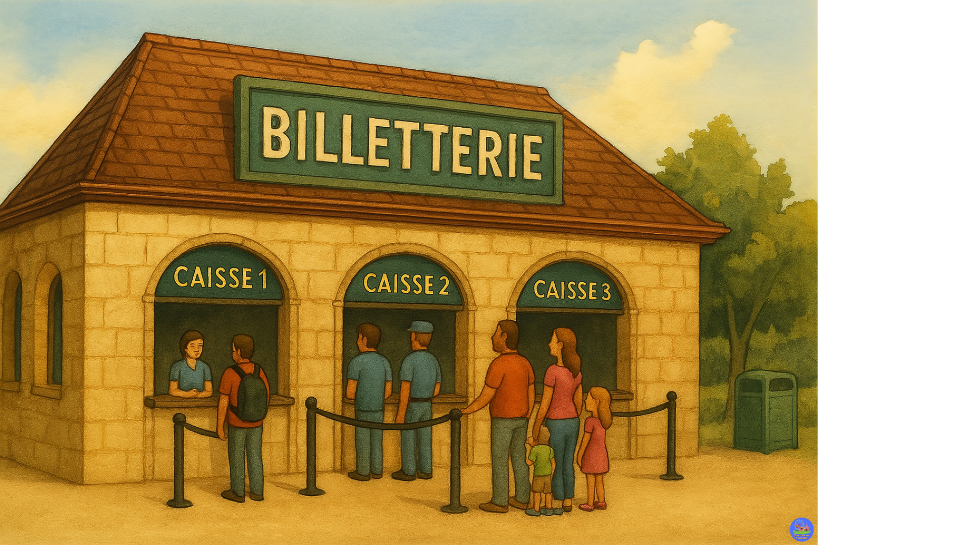 Billetterie du parc