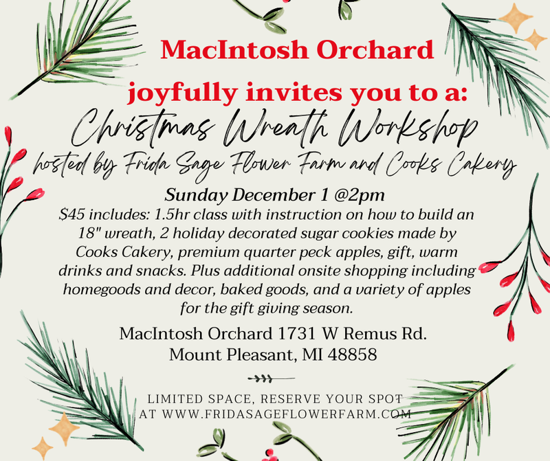 MacIntosh Wreath Making Workshop