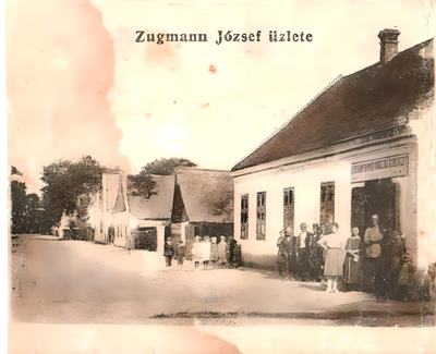 Zugmann József üzlete