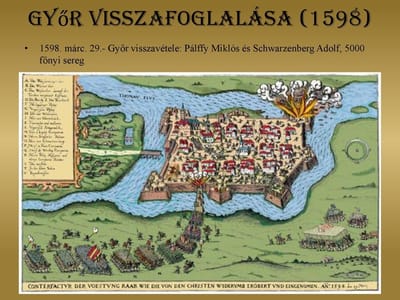 Megkezdődik Győr cseles ostroma 1598