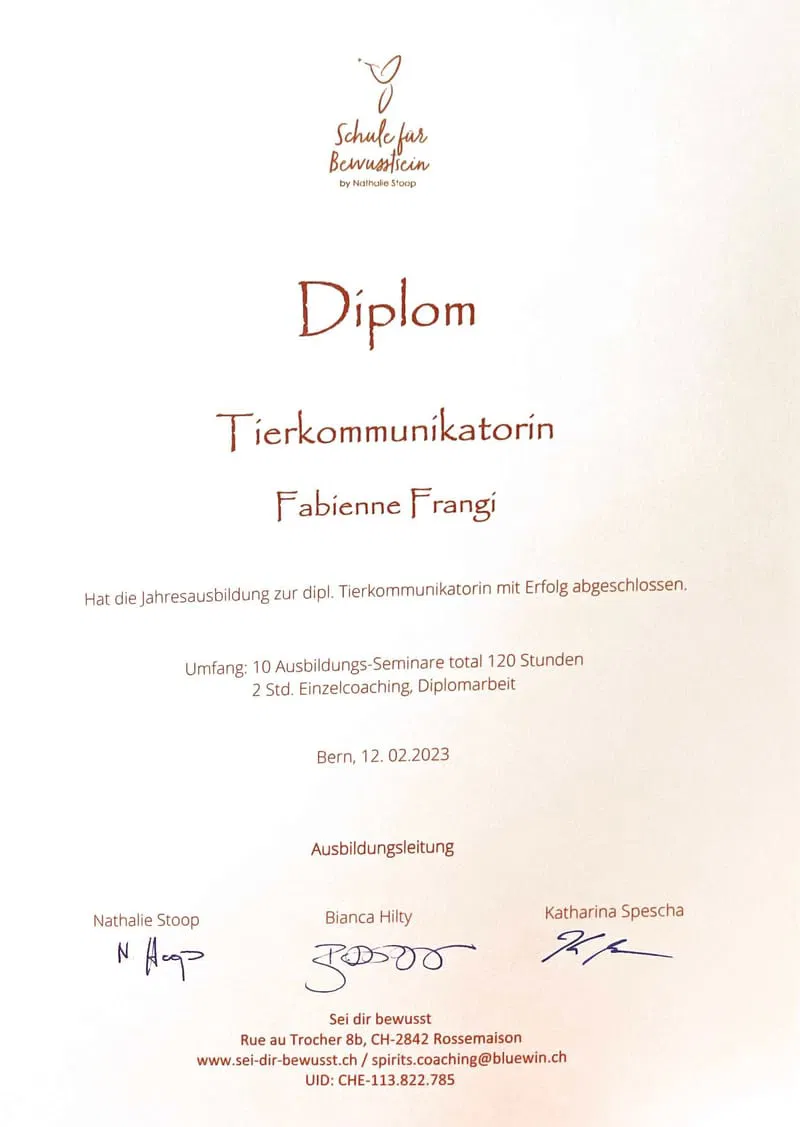 Tierkommunikatorin