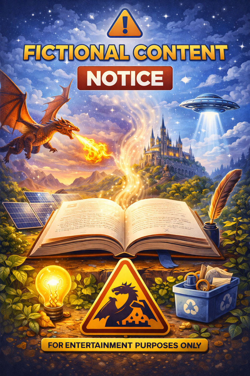 Fictional Content Notices