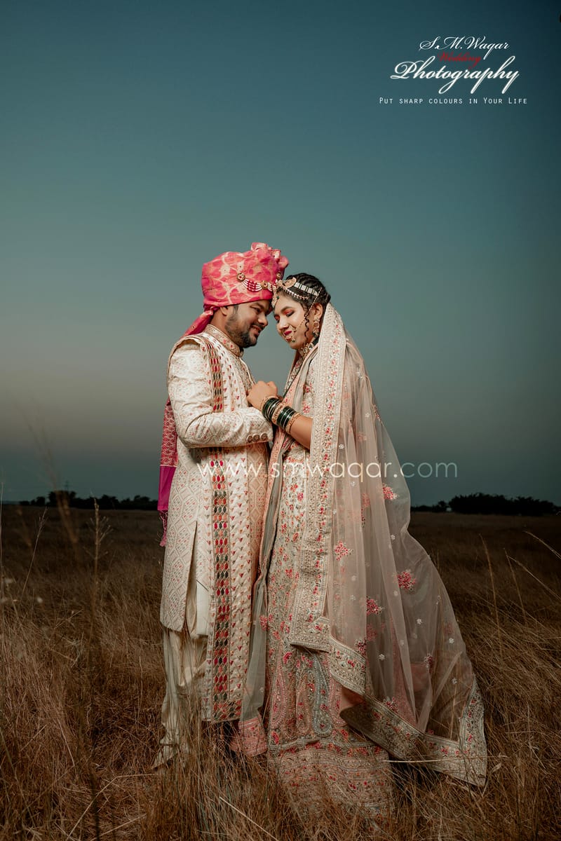 Bright and Groom Portrait