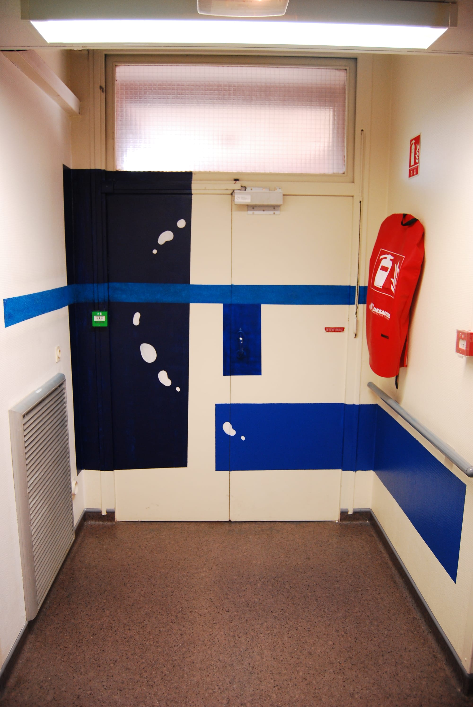 peinture de service hospitalier