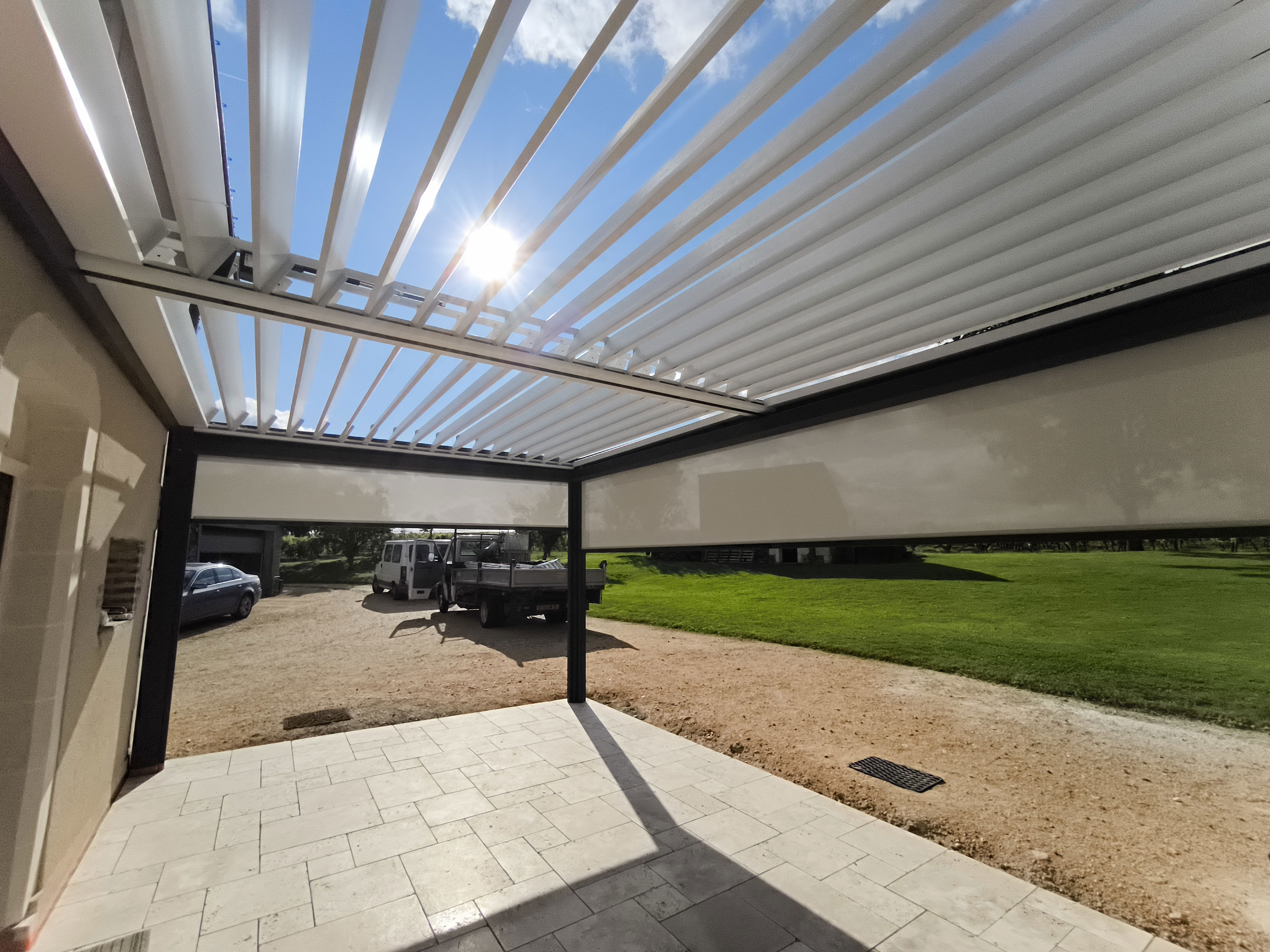 Pergola posé à brissac quincé