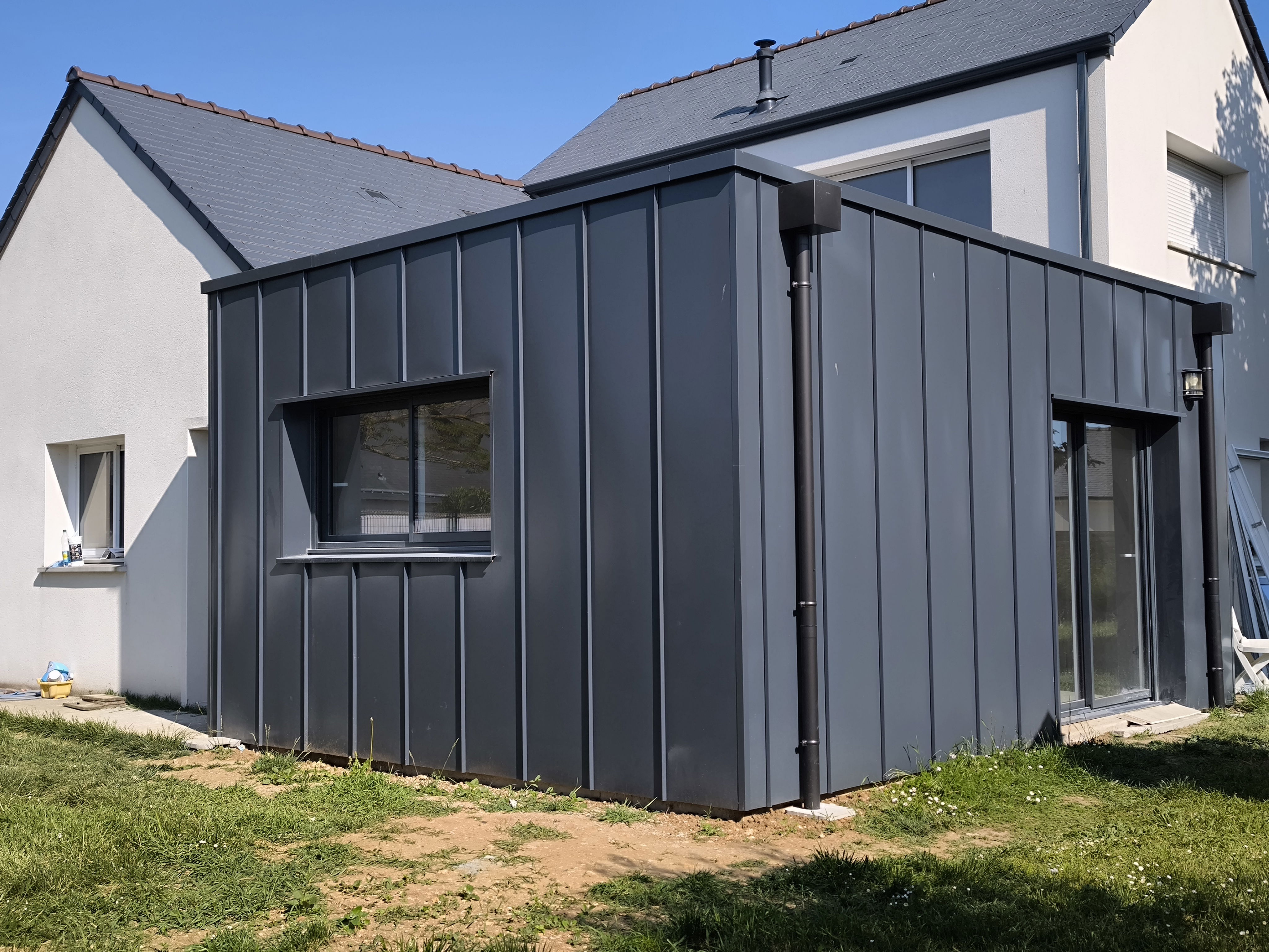 Extension bois à Andard Loire Authion