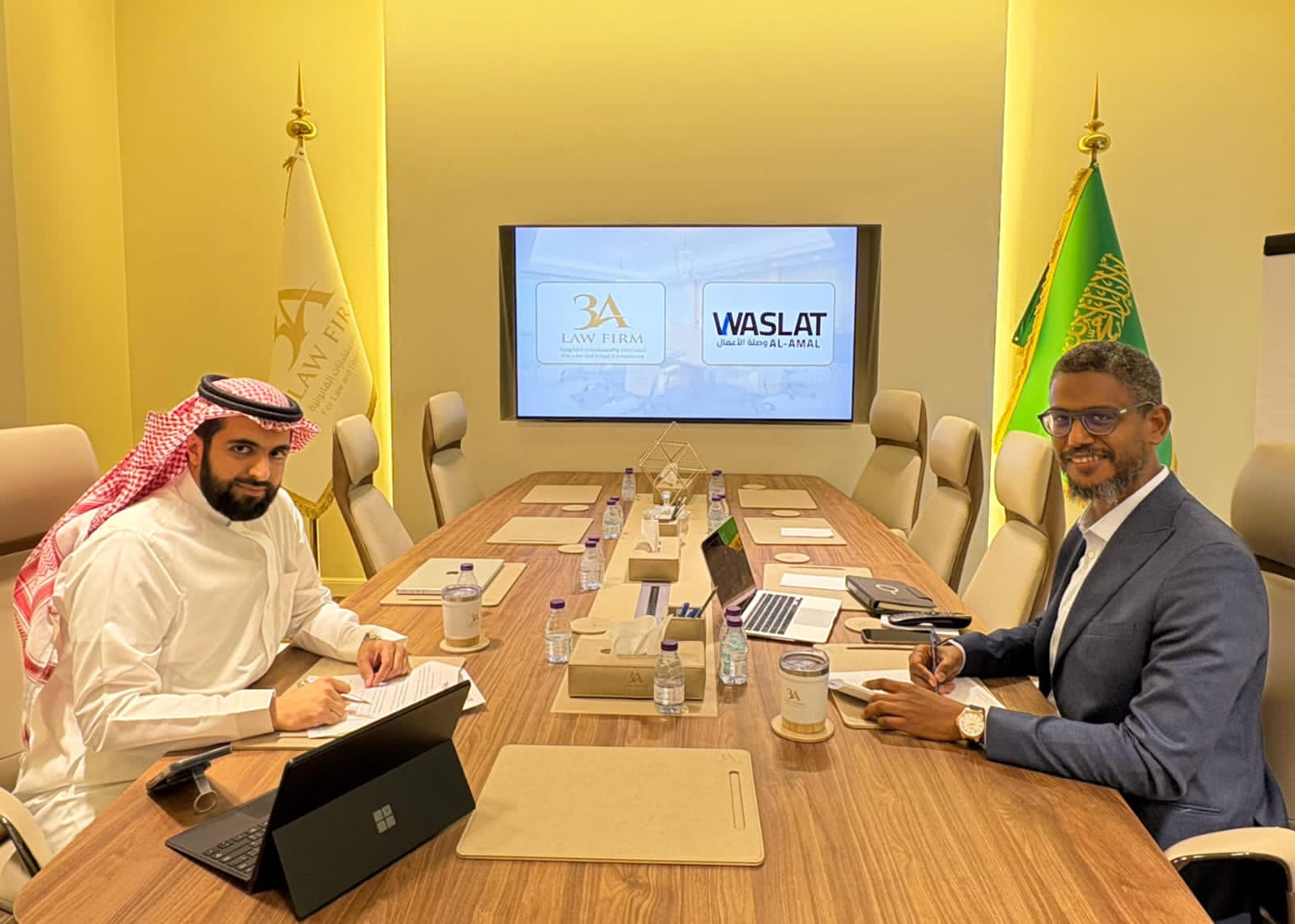 3A Law Firm signs a cooperation agreement with Wasla Business Company to provide integrated services to the business sector.
