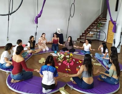 Círculo de autocuidado para mujeres