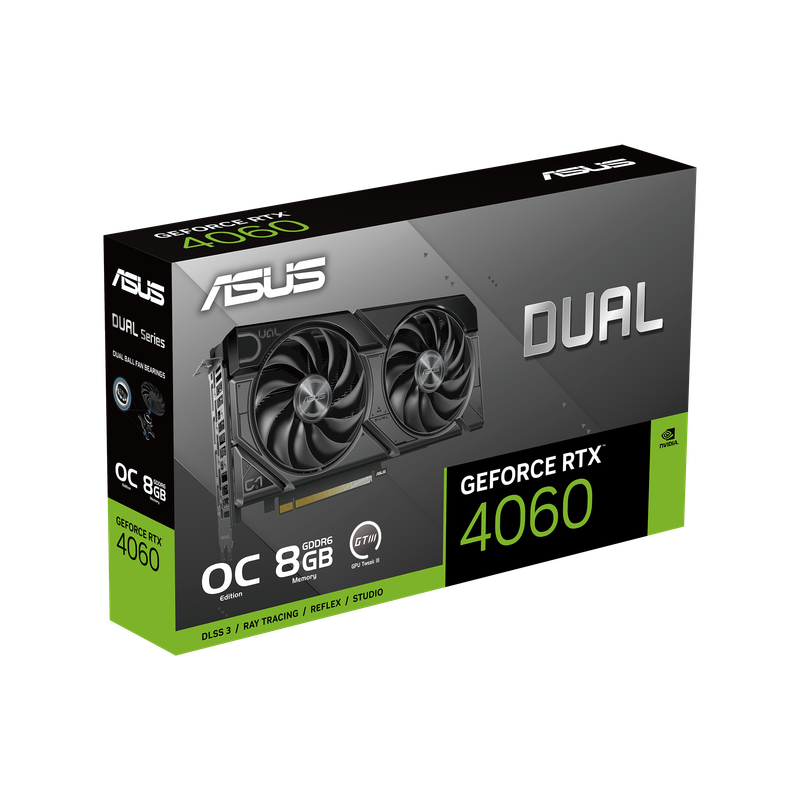 ASUS Dual GeForce RTX 4060 OC Edition 8GB GDDR6 | Ray Tracing,...