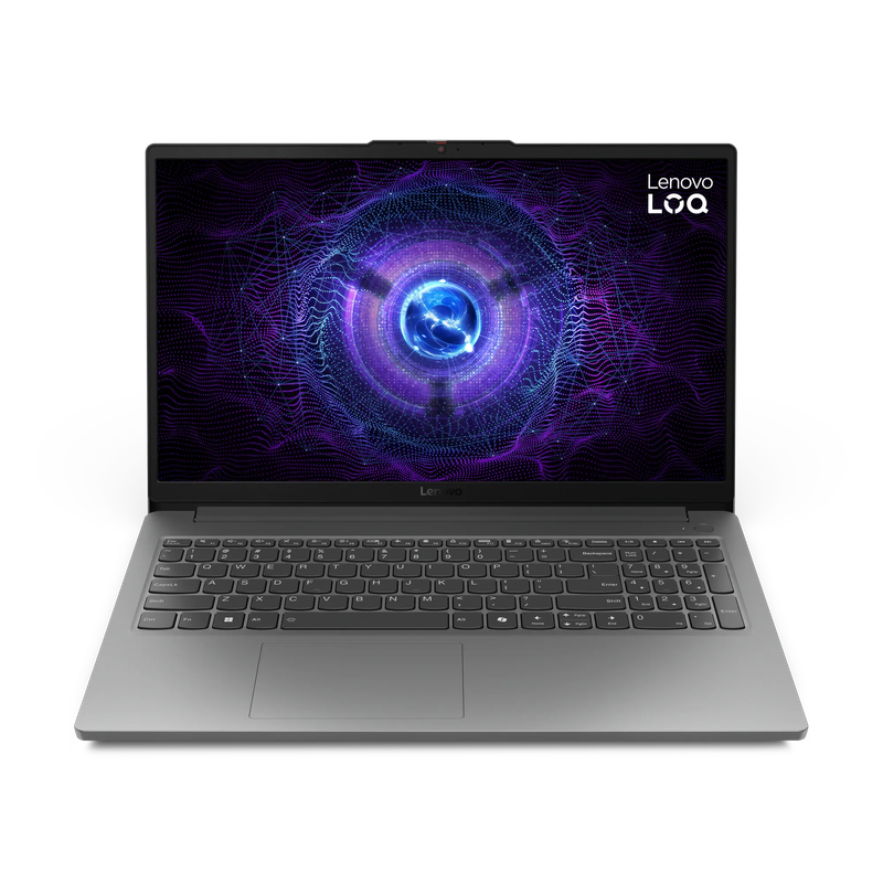 Lenovo AI PC LOQ Essential 15IAX9E – Intel Core i5-12450HX | RTX 3050 6GB | 16GB DDR5 | 512GB SSD | 15.6" FHD 144Hz | Backlit Keyboard | Luna Grey | LOQ M100 RGB Mouse Included