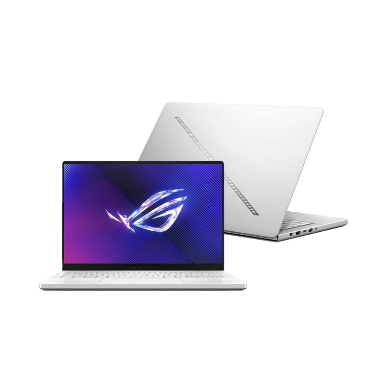 ASUS ROG Zephyrus G14 GA403UV – Ryzen™ 9 8945HS | RTX™ 4060 8GB | 16GB DDR5X RAM | 1TB SSD | 14" OLED WQXGA 120Hz | Windows 11 | Platinum White