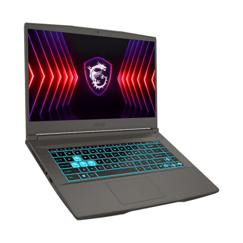 MSI Thin 15 B13VF – Intel® Core™ i5‑13420H · RTX™ 4060 8 GB · 16 GB DDR4 · 512 GB NVMe · 15.6″ FHD 144 Hz IPS · Blue Backlit KB · Win 11 · Cosmos Gray