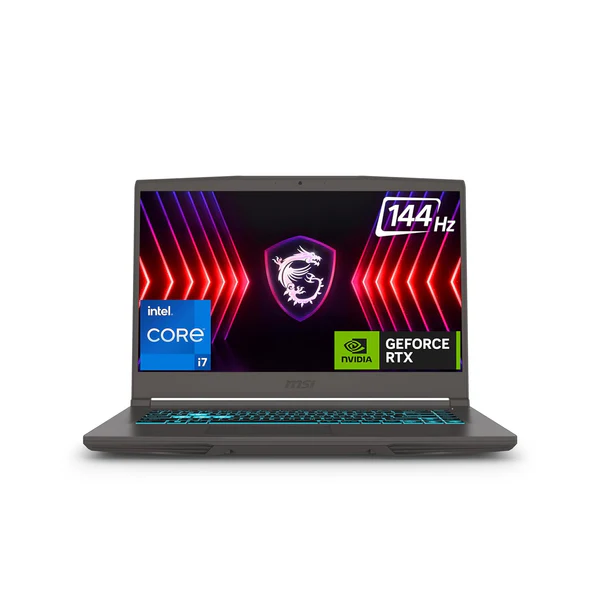 MSI Thin 15 B13VE-1470XRO Gaming Laptop – Intel Core i7-13620H, 16GB RAM, 512GB SSD, RTX 4050 6GB, 15.6″ FHD 144Hz