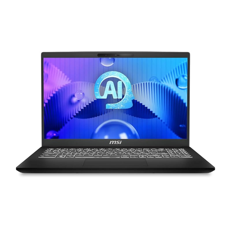 MSI Modern 15 H AI C1MTG-084 Laptop – Intel Core Ultra 9 185H, 32GB RAM, 1TB SSD, 15.6" FHD Touch, Backlit Keyboard, Windows 11