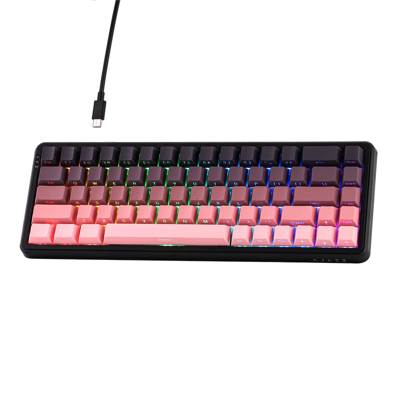 Black Alcohol AK680 MAX Magnetic Switch Keyboard | HiFi RGB Wired