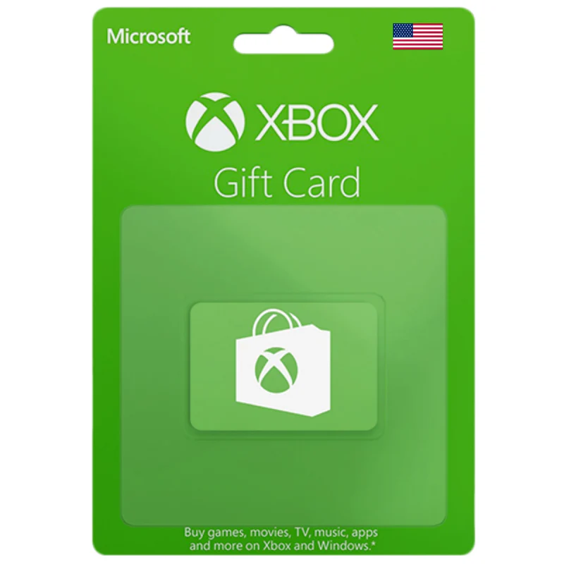 USA Xbox Live Gift Card | Xbox & Microsoft Store Digital Code
