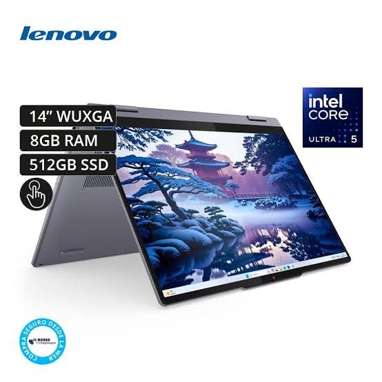 Lenovo IdeaPad 5i 14″ Touch Laptop – Intel Core Ultra 5, 8GB RAM, 512GB SSD, Windows 11