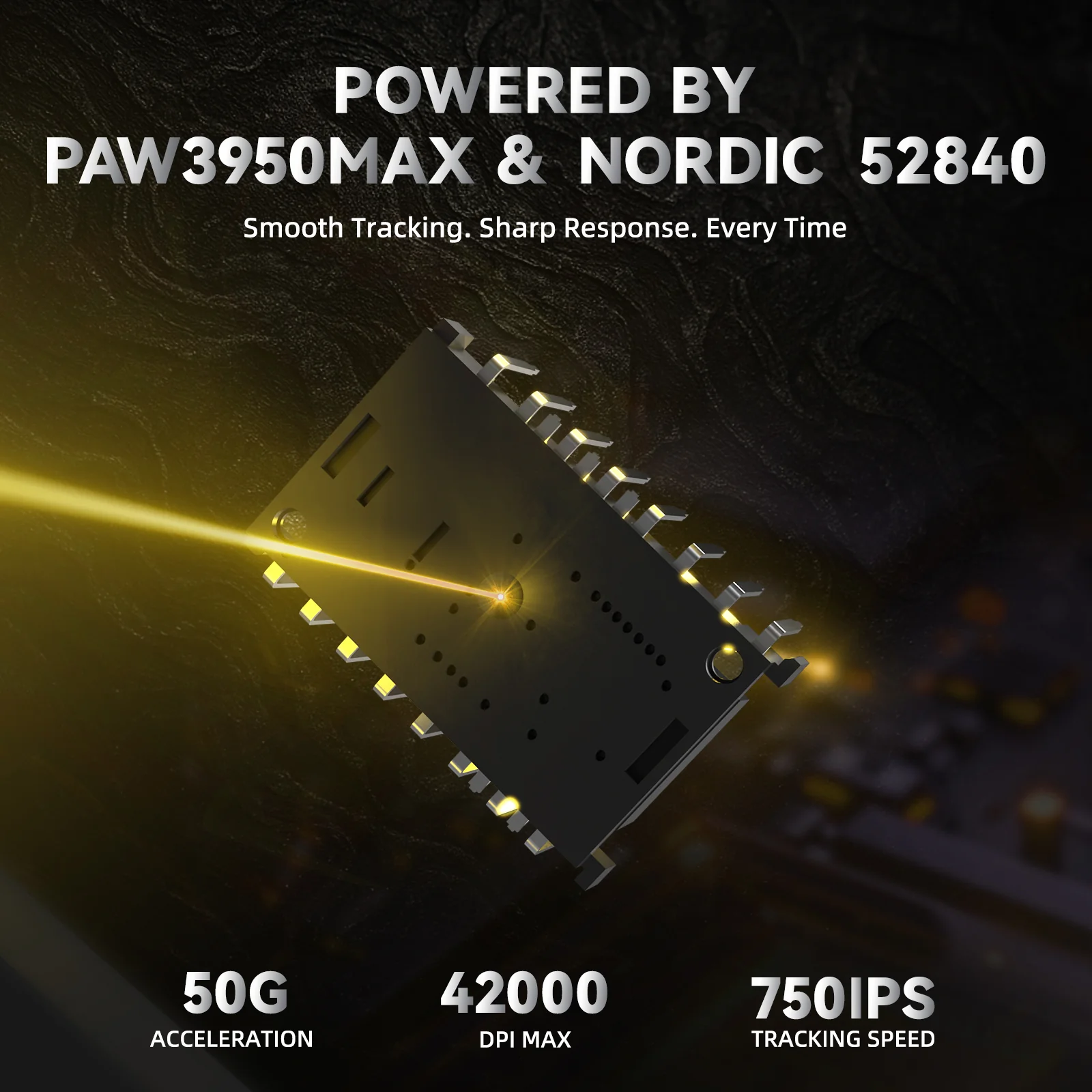 ATTACK SHARK R11 ULTRA Carbon Fiber Wireless 8K PAW3950MAX Gaming Mouse