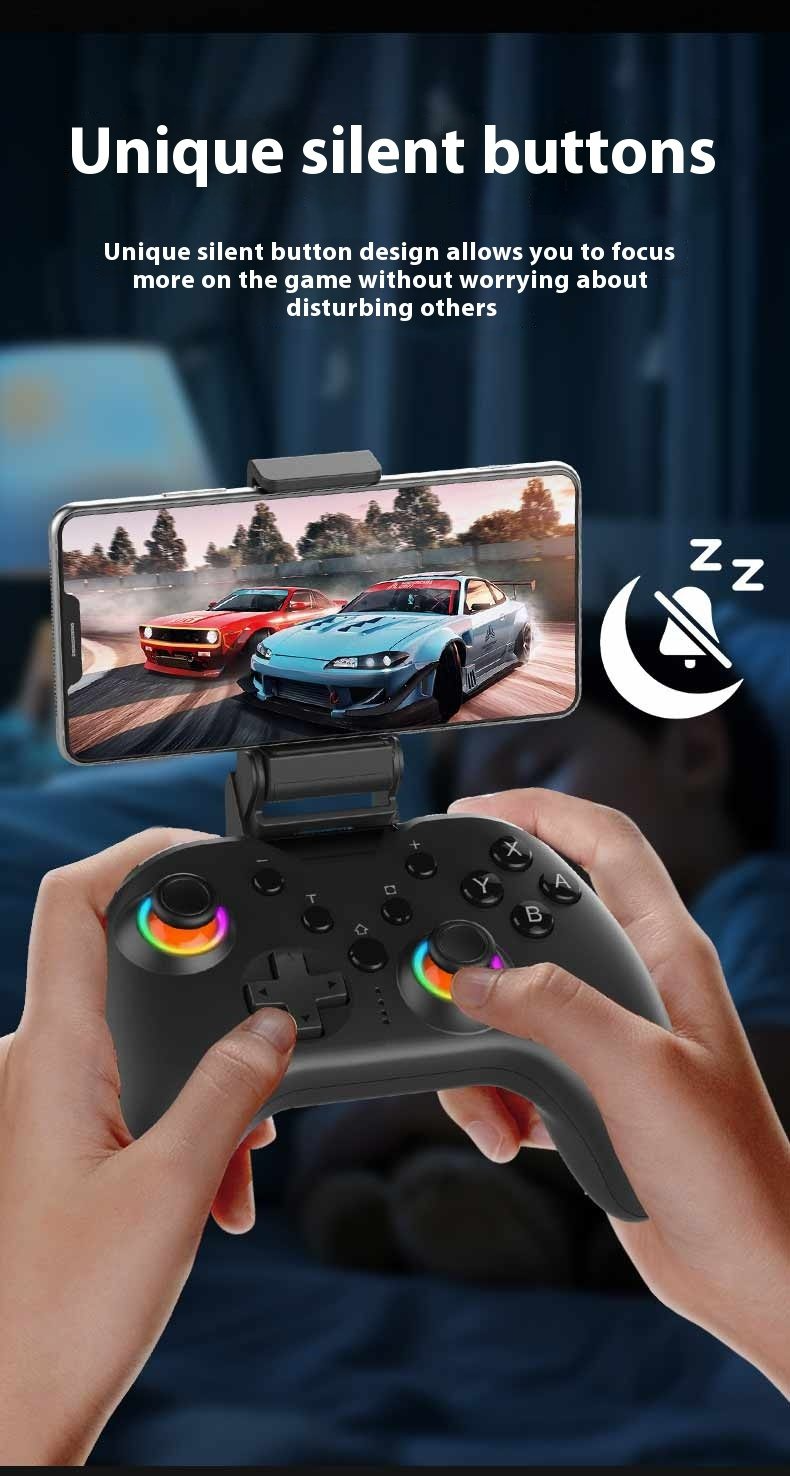 IPEGA PG-9111 Wireless Mute Button Game Controller Dual Motor Vibration  Turbo Function RGB Joystick bluetooth Gamepad for PC/Switch/Android/iOS –  Alexnld.com