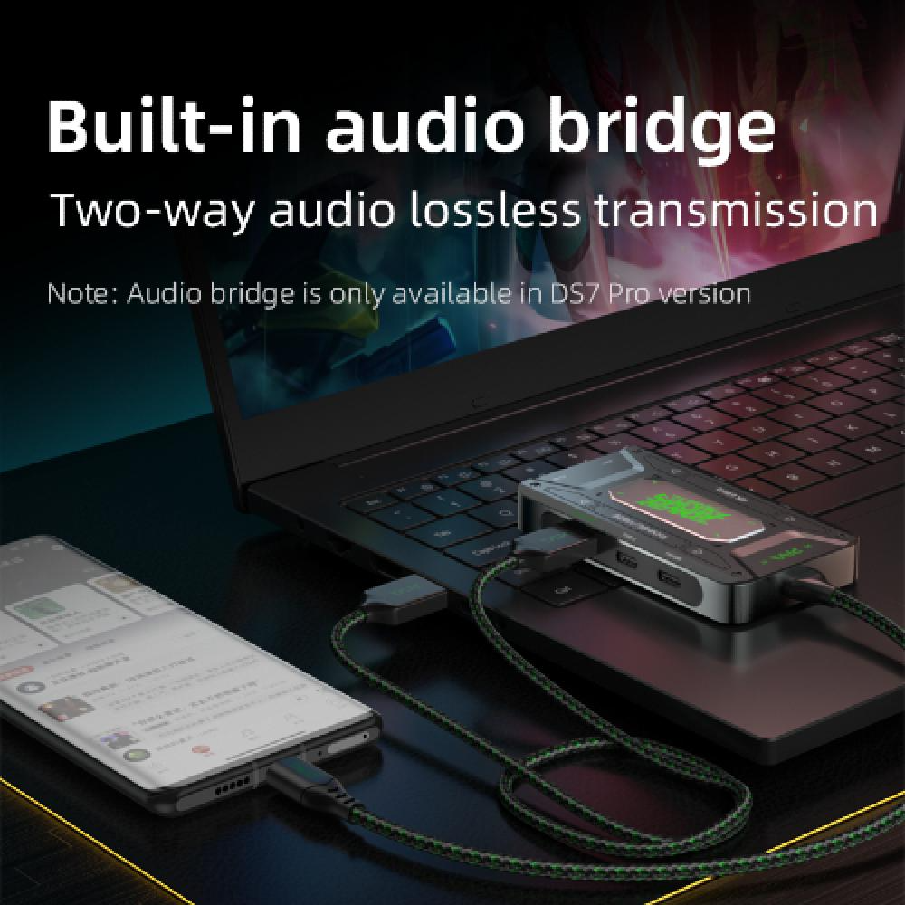 Piva DS7 PRO Type C 7in1 Adapter with Extra Cable for Casting Device to  Screen Best Price in Egypt|Games World Egypt