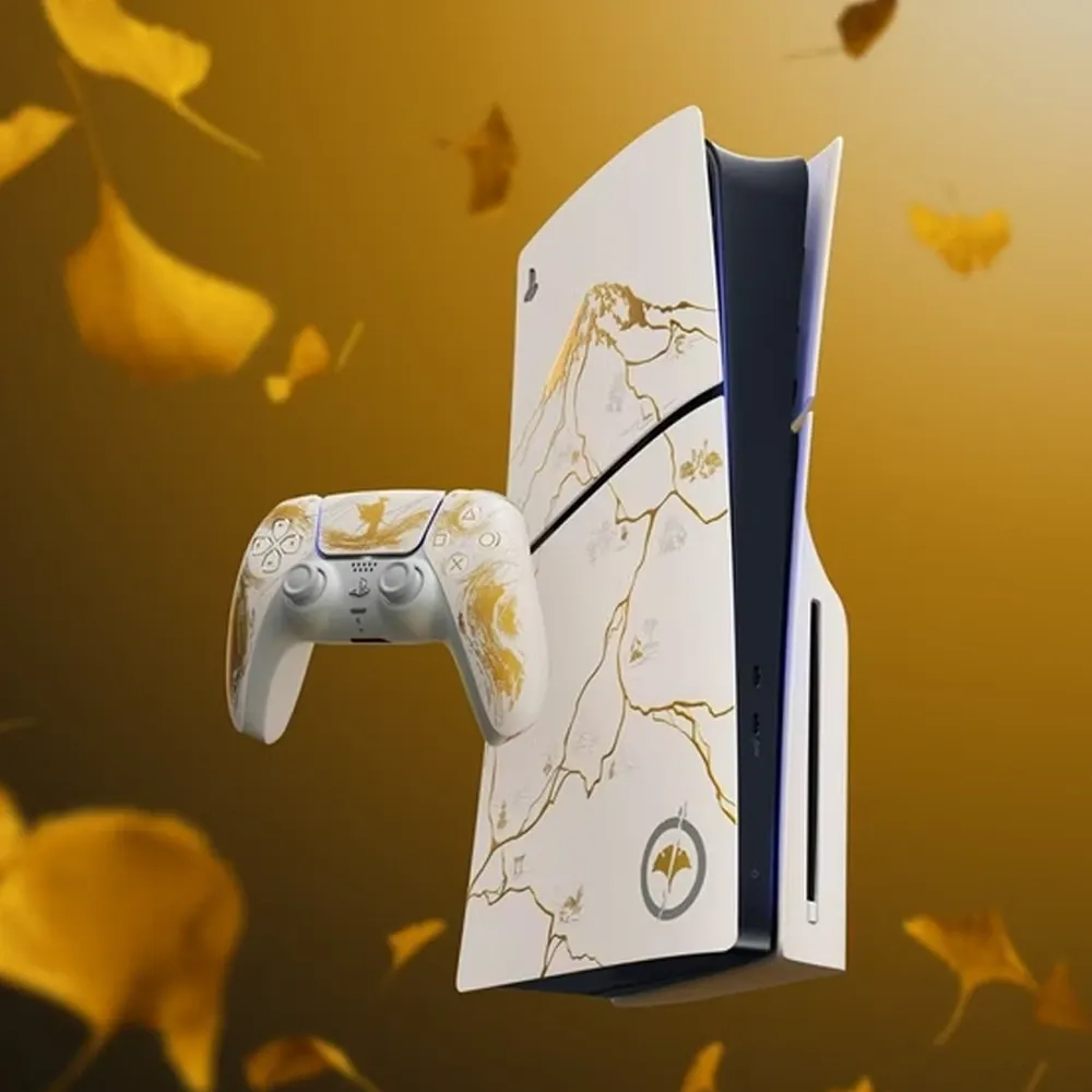 PlayStation 5 Slim Console Disk - Ghost Of Yotei Limited Edition Bundle