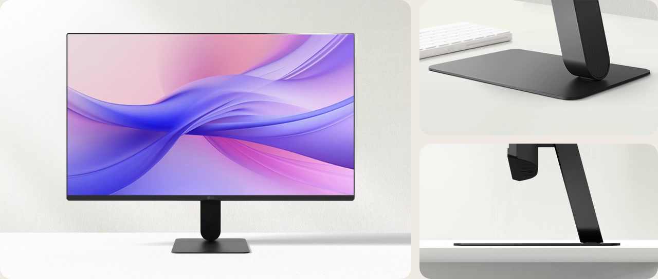 LG 27" FHD 120Hz 5ms GTG IPS LED FreeSync Gaming Monitor - Black (27U411A-B)  | Visions Electronics Canada