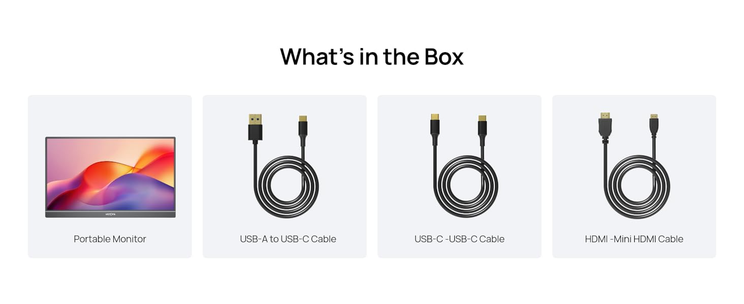 Z1C 16.1" 100% sRGB Kickstand Portable Monitor